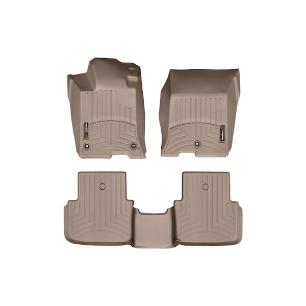 Weathertech Front and Rear Floorliners, 45734-1-2 45734-1-2 - main